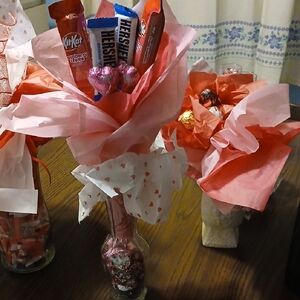 Pink and Red Candy Bouquet